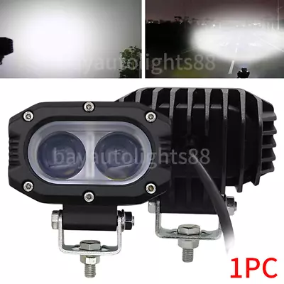 4 Inch LED Light Pods Work Flood Driving Fog Lamp Offroad 4WD ATV UTV UTE Trucks • $13.11