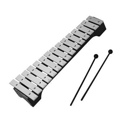 15-Note Xylophone Glockenspiel Wooden Base  Bars With Mallets Gifts J8F5 • $39.59