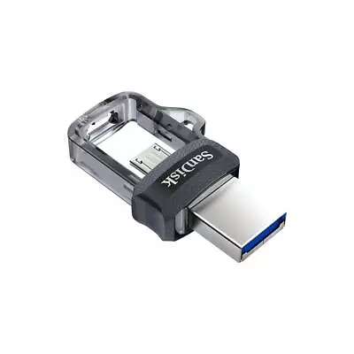 SanDisk 64GB Ultra Dual M3.0 USB 3.0 And Micro USB Flash Drive #SDDD3-064G-A46 • $9.99