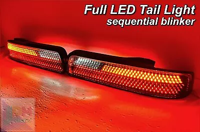 JDM Nissan Silvia S13 240SX Full LED Tail Light Sequential Blinker SR20 CA18 SR • $698