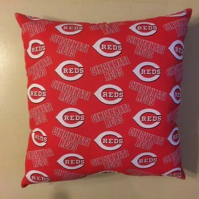 Mlb Baseball Cincinnati Reds Pillows Bedding Bedroom Sports Boys Theme Large New • $19.99