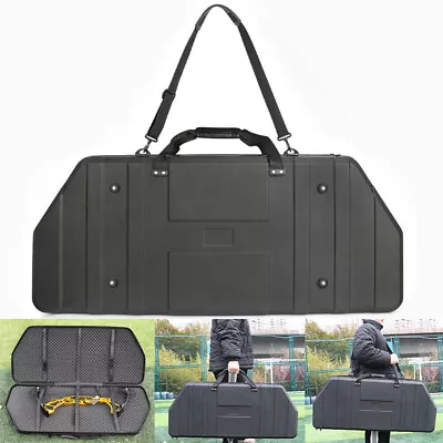 Compound Bow Hard Case Bag Archery Bow Storage Easy Carry Backpack Hunting • $319.76