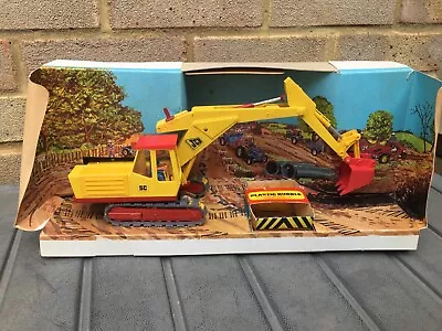 Very Rare Early Boxed 1970s Britains Farm JCB Excavator No 9580 • £69.95