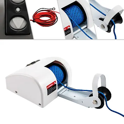 25 LBS Saltwater Boat Electric Anchor Winch With Wireless Remote Windlass Marine • $160.20