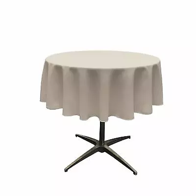 New Creations Fabric And Foam Inc Round Polyester Poplin Table Overlay • $11.99