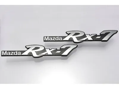 Genuine Mazda RX-7 SAVANNA SA22C 79-83 Fender Badge Emblem 2 Pcs FB3S • $59.20
