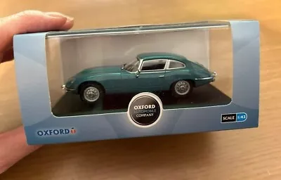 Oxford 1/43 1971-1975 Jaguar V12 E-type  Coupe Light Blue Jagv12001 • £19.95