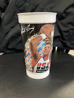 VINTAGE 1992 McDonald's Dream Team USA Patrick Ewing Plastic Cup • $12