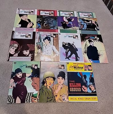 Pioneer Comics The Official Modesty Blaise #1-10 Complete Set Plus Annual  • $39.95