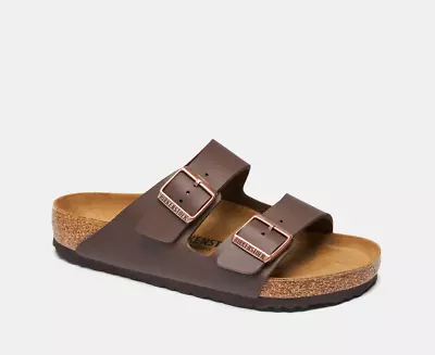 Birkenstock Unisex Arizona Regular Fit Sandals - Dark Brown • $206.84