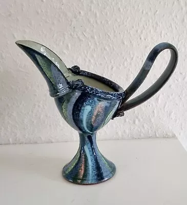  Unusual Anthony Phillips Studio Pottery Jug Form ~ 1990s • £35