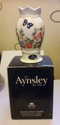 £2.50 • Buy Beautiful Aynsley Cottage Garden Windsor Spill Vase In Box