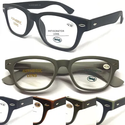 £17.89 • Buy 878 Superb Quality Wayfarer Reading Glasses/Spring Hinges/Retro Classic Designed
