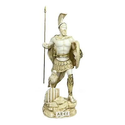 Ares Mars Greek Roman Olympian God Of War Statue Sculpture Figure 36.5 Cm • $99.90