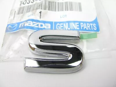 NEW - OEM T03351761 REAR S Emblem Nameplate Badge For 1999-2002 Mazda Millenia • $13.96