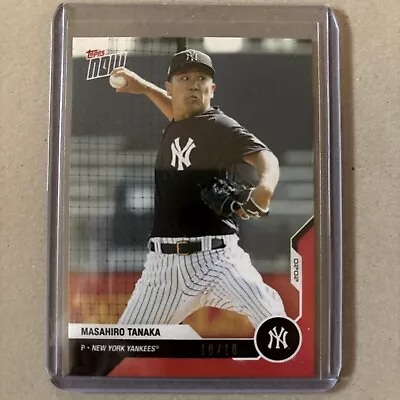 2020 Topps Now Masahiro Tanaka 10/10 • $14.99