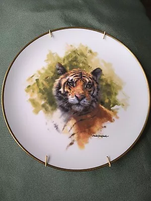 Wedgwood Bone China Decorative Plate David Shepherd Wildlife Collection.Tiger  • £8.99