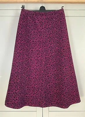 Laura Ashley Corduroy Needlecord Long Skirt Size 12 ~ VGC (Pls See Description) • £40