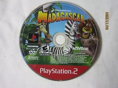 Madagascar PS2 (Sony PlayStation 2 2005) Disc Only Pre-owned • $2.59