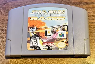 STAR WARS EPISODE I RACER Nintendo 64 N64 Vintage Video Game Cartridge 1997 • $1.49