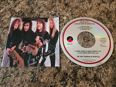 Vg+! 1987 EP CD METALLICA THE $9.98 CD GARAGE DAYS RE-REVISITED E2-60757 • $19.52