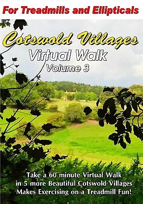 Cotswold Villages Walk Vol 3 Treadmill Scenery Dvd - Exercise Fitness Video • $15.99