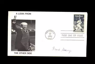 Frank Secory Signed 1983 FDC Babe Ruth Cache New York Yankees Autograph • $14