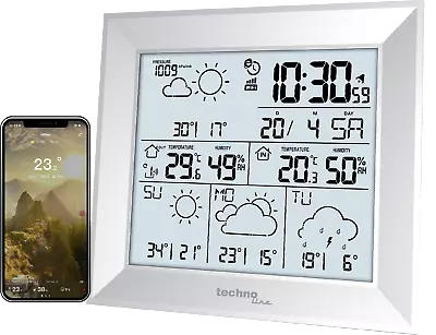 Technoline WD2000 Internet Weather Station With Free Direct Weather App • £47.87