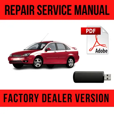 $16.49 • Buy Ford Focus 2005-2007 Factory Repair Manual USB