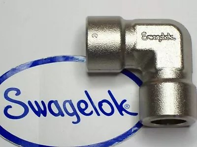 1- Swagelok Stainless Steel Socket Weld 90° Union Elbow1/2  OD Tube SS-8-TSW-9 • $12.85