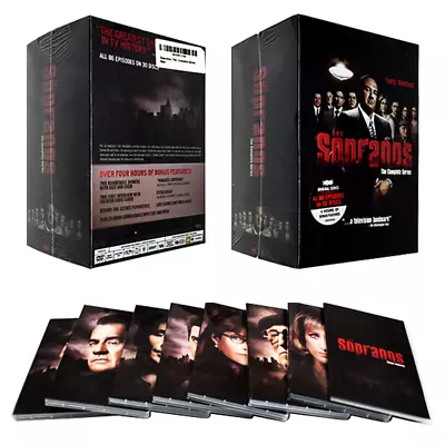 The Sopranos: The Complete Series Season 1-6 DVD 30-Disc Box Set New & Sealed • $41.17