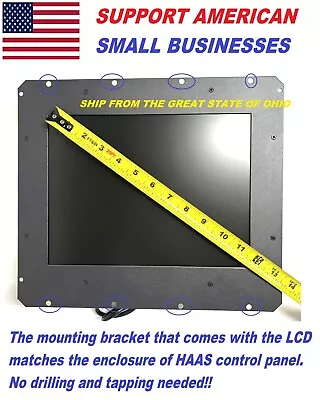 Plug And Play Lcd Monitor For Haas Kristel Lp 93-5220c 28hm-nm4 Fast Shipping • $459.97