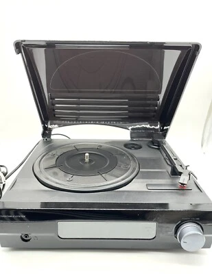 $34.99 • Buy Base Model TATT03 Turntable System With USB Encoding, Built-In Speakers