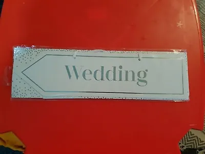 £5 • Buy Shabby Chic Wedding Planner Direction Arrow Sign Multi Pack Bargin 5 Different