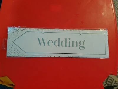 £5 • Buy Shabby Chic Wedding Planner Direction Arrow Sign Multi Pack Bargin 5 Different