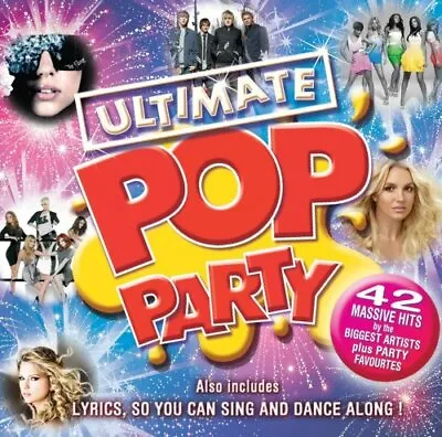 Various Artists - Ultimate Pop Party CD (2009) Audio Quality Guaranteed • £2.26