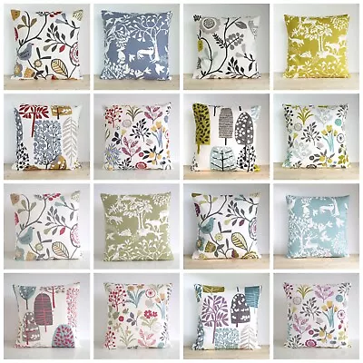 Scandi Cushion Covers 100% Cotton Square Handmade In UK • £7.60