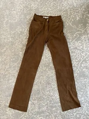 Vintage Maxfield Parrish/ Nigel Preston Leather Suede Pants Size M Brown • $59.99