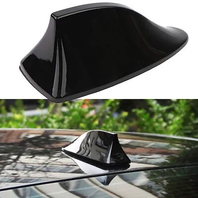 Universal Shark Fin Style Roof Aerial Car Antenna Black Radio FM/AM Antena Cover • $10.29