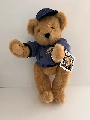 New Vintage Vermont Teddy Bear With Baseball Jacket And Hat New With Tags 18  • $8