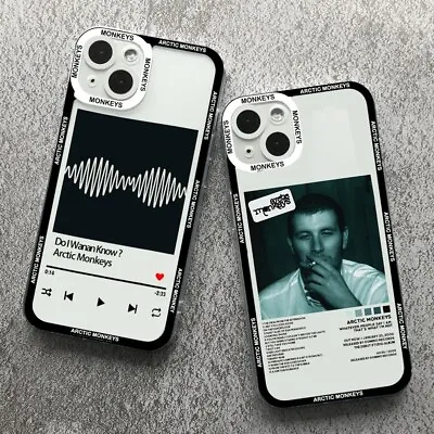 Fashion Arctic Monkeys Soft Case For IPhone 15 14 13 12 11 Pro Max XR X Cover • £4.79