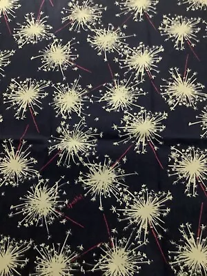 Lilly Pulitzer Fabric ~Fireworks ~ Cotton/poplin~ 17” By 18” NEW • $15.99