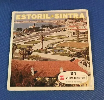 Rare Gaf C267 E From Estoril To Sintra Portugal View-master 3 Reels Packet • $109