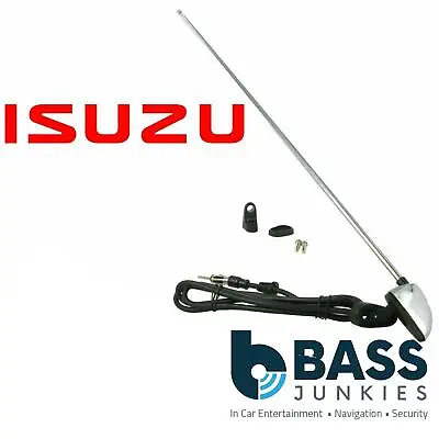 £11.95 • Buy ISUZU Universal Stainless Steel Pillar Mount AM/FM Car Radio Aerial Antenna