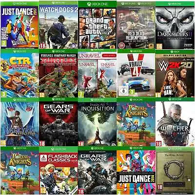 Xbox One Game Buy 1 OR Bundle Up - Brand New - Super Fast Delivery • £6.99