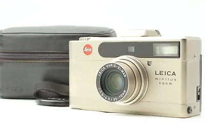 [Exc+5] Leica Minilux Zoom Silver  Point & Shoot 35mm Film Camera From JAPAN • $749.90