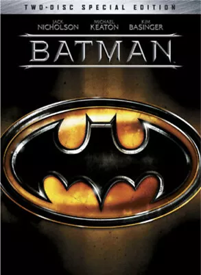 Batman DVD (2005) Michael Keaton Burton (DIR) Cert 15 2 Discs Amazing Value • £3.18