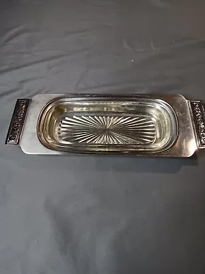 International Decorator 18-8 Vintage Stainless Butter Dish Without Cover • $4.99