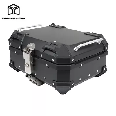 Aluminum Trunk 22L Motorcycle Top Case Waterproof Luggage Storage Tour Tail Box • $94.46