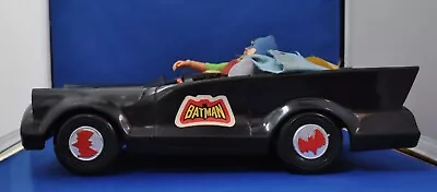 Mego Batman Batmobile 1974 12 5/8in With Batman & Robin • $150